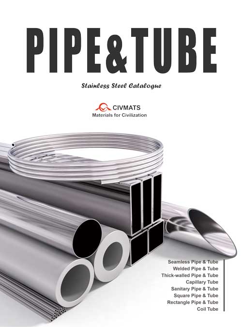 stainless steel pipes & tubes catalogue from CIVMATS