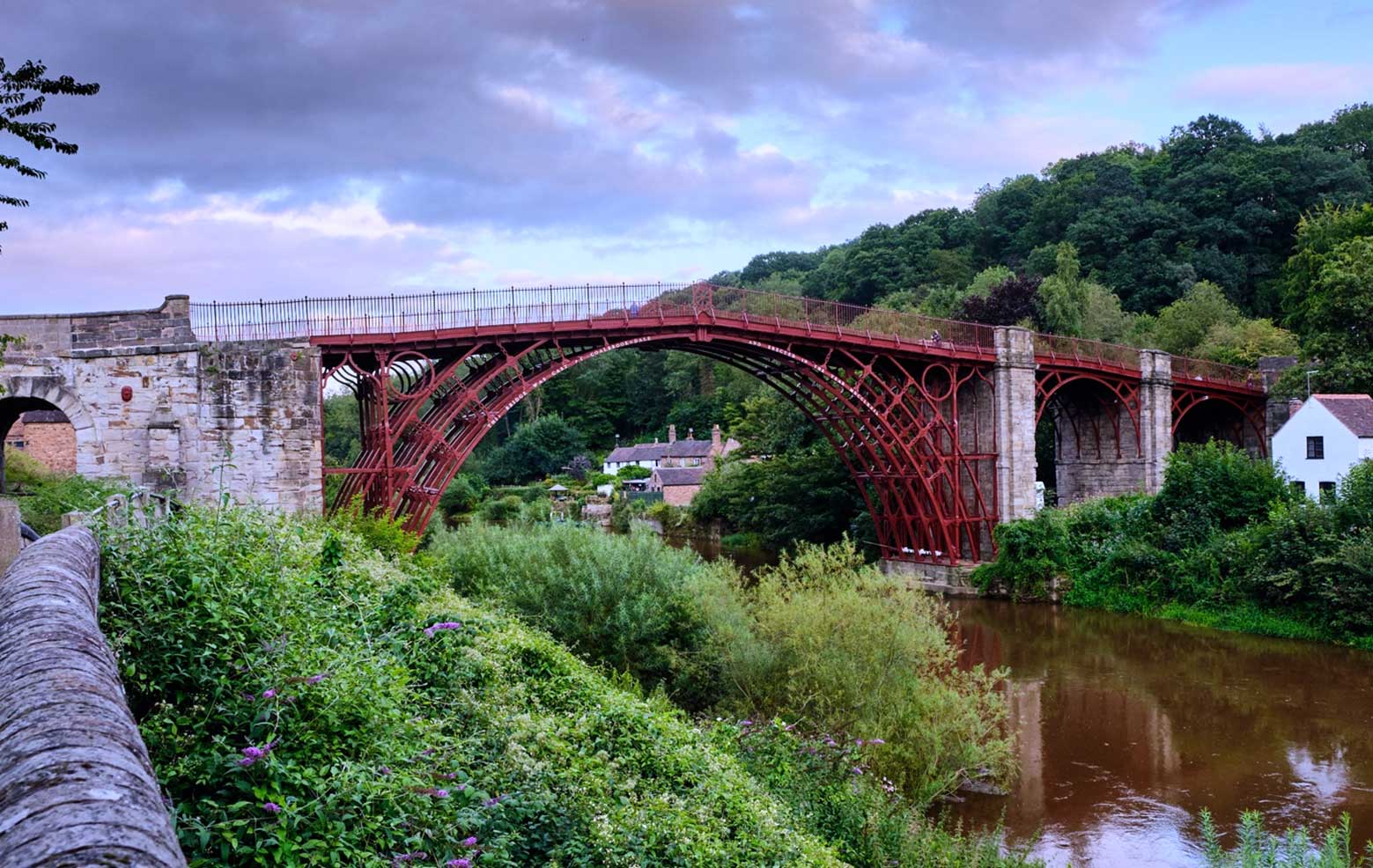 The Iron Bridge in UK, also the World’s First Metal Bridge Made of Iron (Luke 2019)