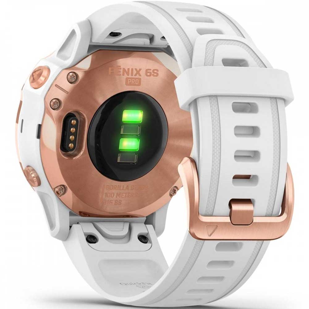 Garmin Fenix 6S Pro Watch, View from Back Side