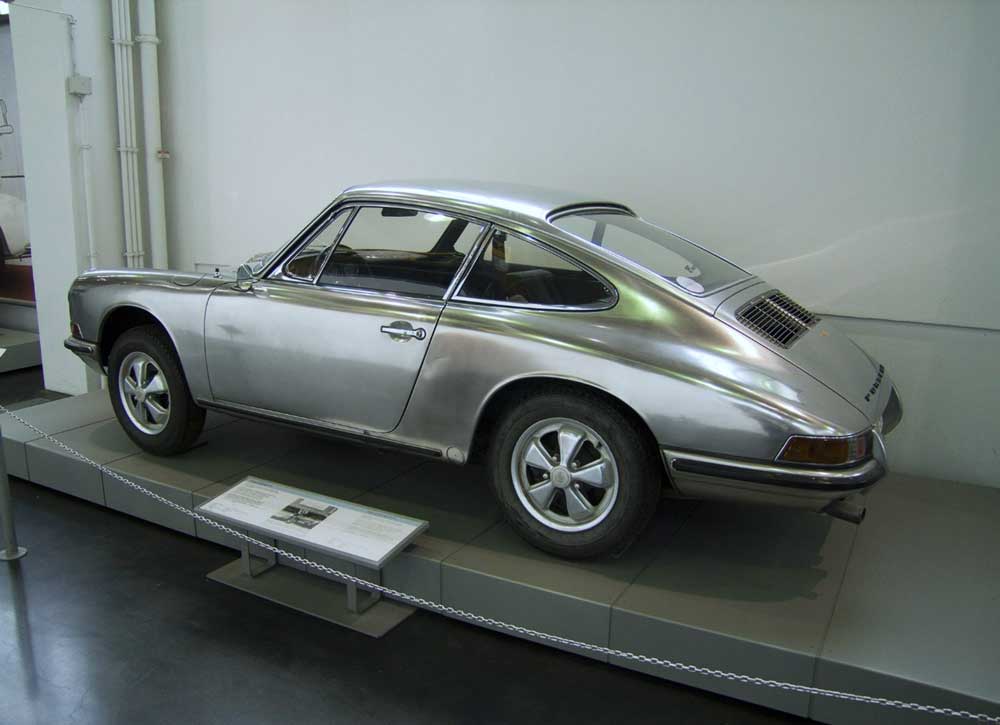 Porsche Stainless Steel Car 911S - 1967 (Side  View)
