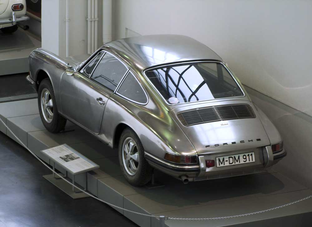 Porsche Stainless Steel Car 911S - 1967 (Back  View)