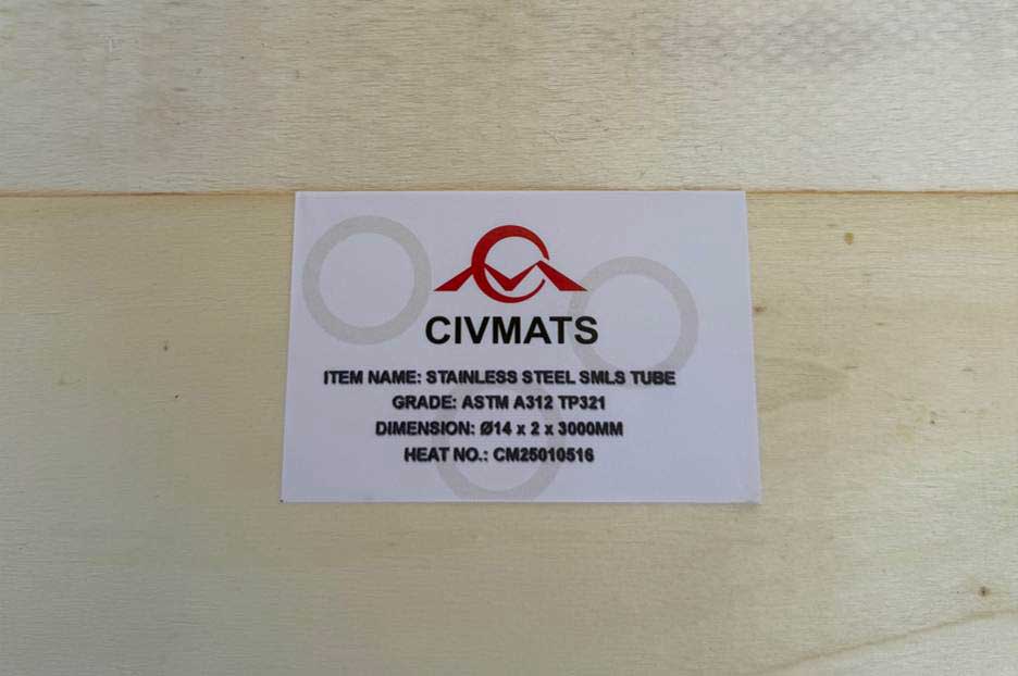 AP Stainless Steel Seamless Tubes in Wooden Case from CIVMATS China