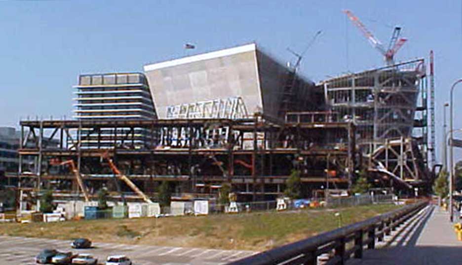 Disney Hall Midway Through Construction, July 14, 2001 (Academic, 2000-2025)
