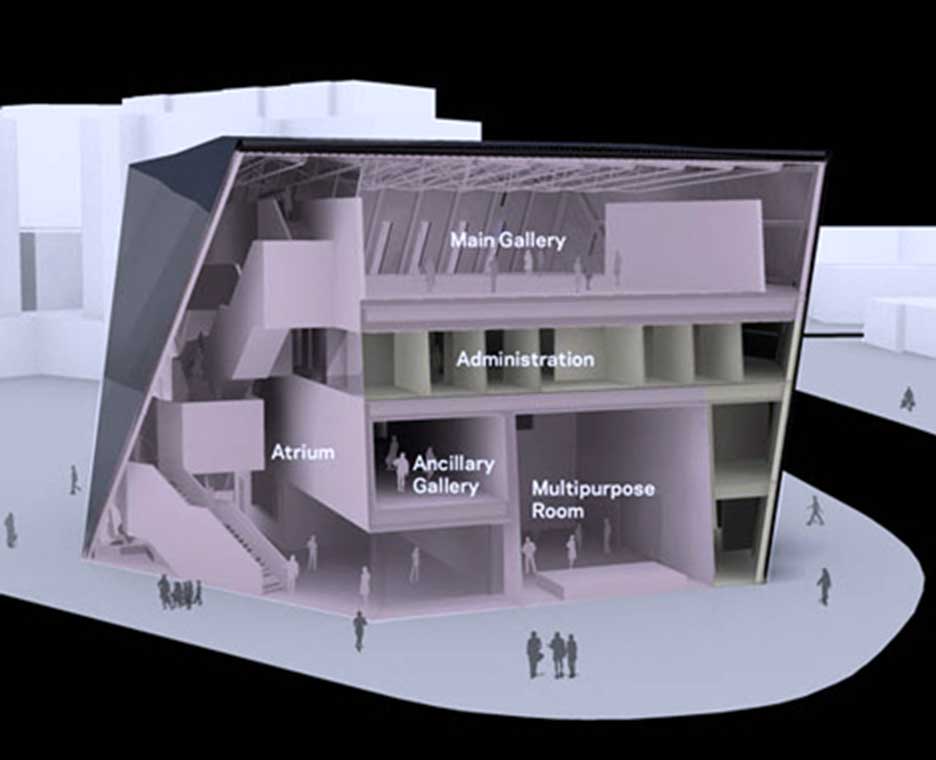 Interior Space of Museum of Contemporary Art Cleveland (Rose Etherington 2010)