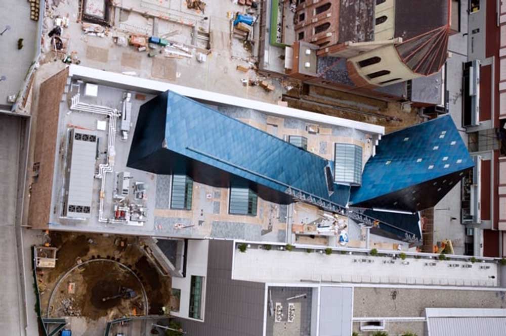 The New 63,000-square-foot Contemporary Jewish Museum by Daniel Libeskind (Rose Etherington 2008)