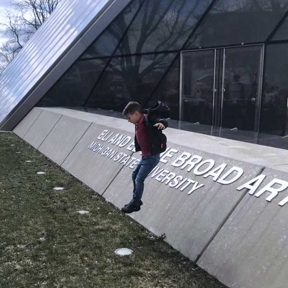 Eli & Edythe Broad Art Museum, from a Vision to Reality (Photo Courtesy of Melissa Kranzo & Hey Michigan 2025)