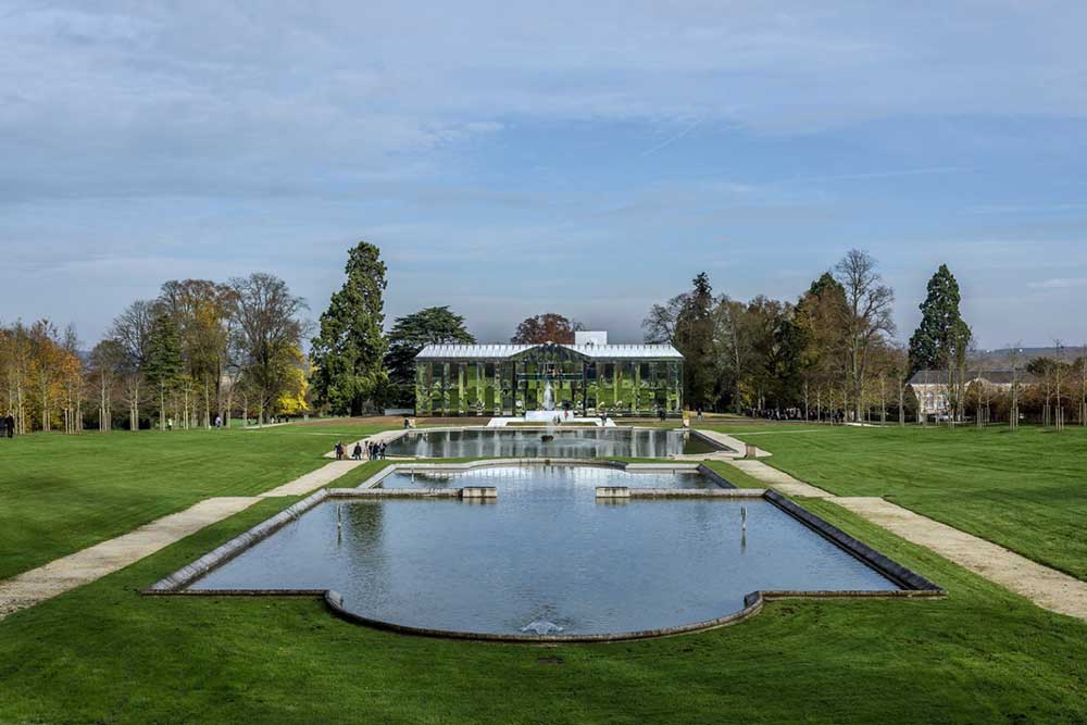 FRAC Ile-de-France Arts Centre Sitting in the English-style Park (Photo Courtesy of Eckersley O’Callaghan 2025)