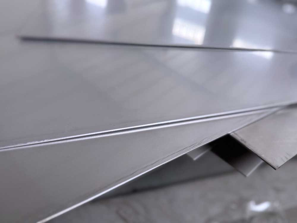 Stainless Steel 2B Plate Mill Edge With Oxidation Line Perceivable before Slitting from CIVMATS