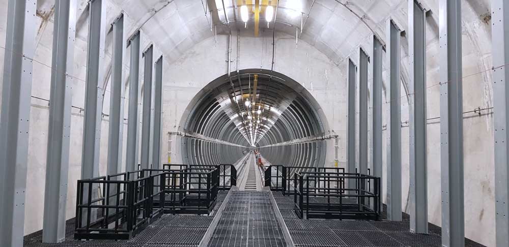 North-South Transmission Cable Tunnel (NS2) Cable Tunnelling (Photo Courtesy of ONE SMART Engineering Pte Ltd 2026)