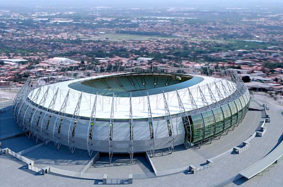The Exterior Design of Castelão Arena Reconstructed during 2011 and 2012 (Photo Courtesy of Redecol Brasil 2008-2023)