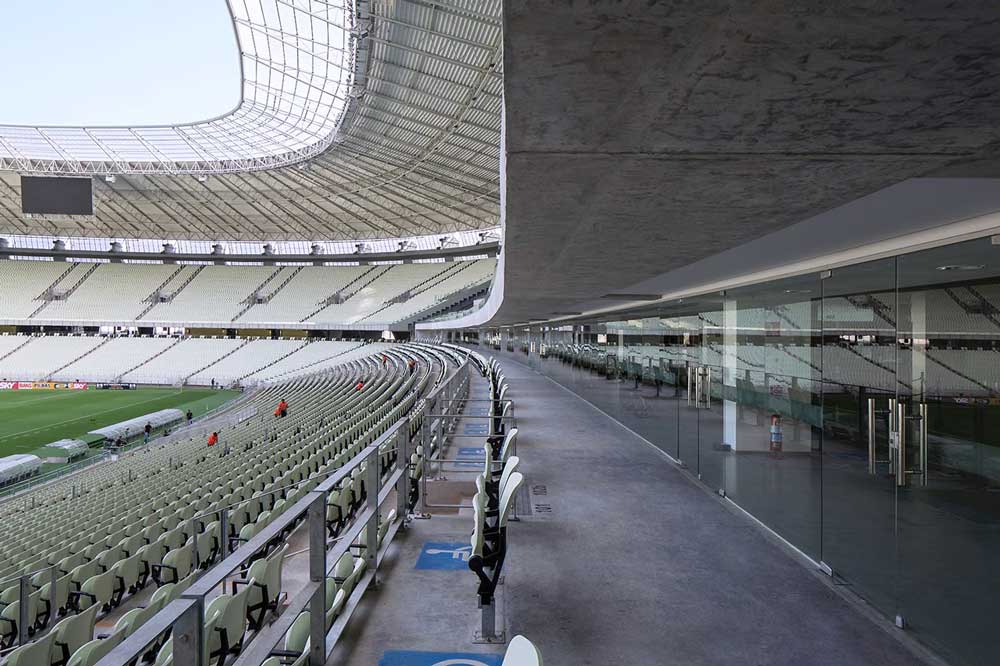 The Interior Design of Castelão Arena Reconstructed during 2011 and 2012 (Photo Courtesy of Redecol Brasil 2008-2023)