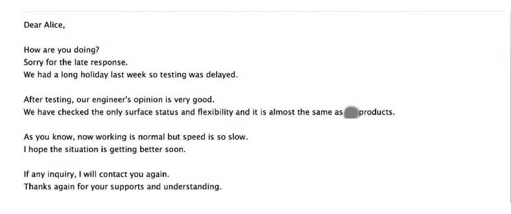 Feedback on CIVMATS Stainless Steel Precision Strip