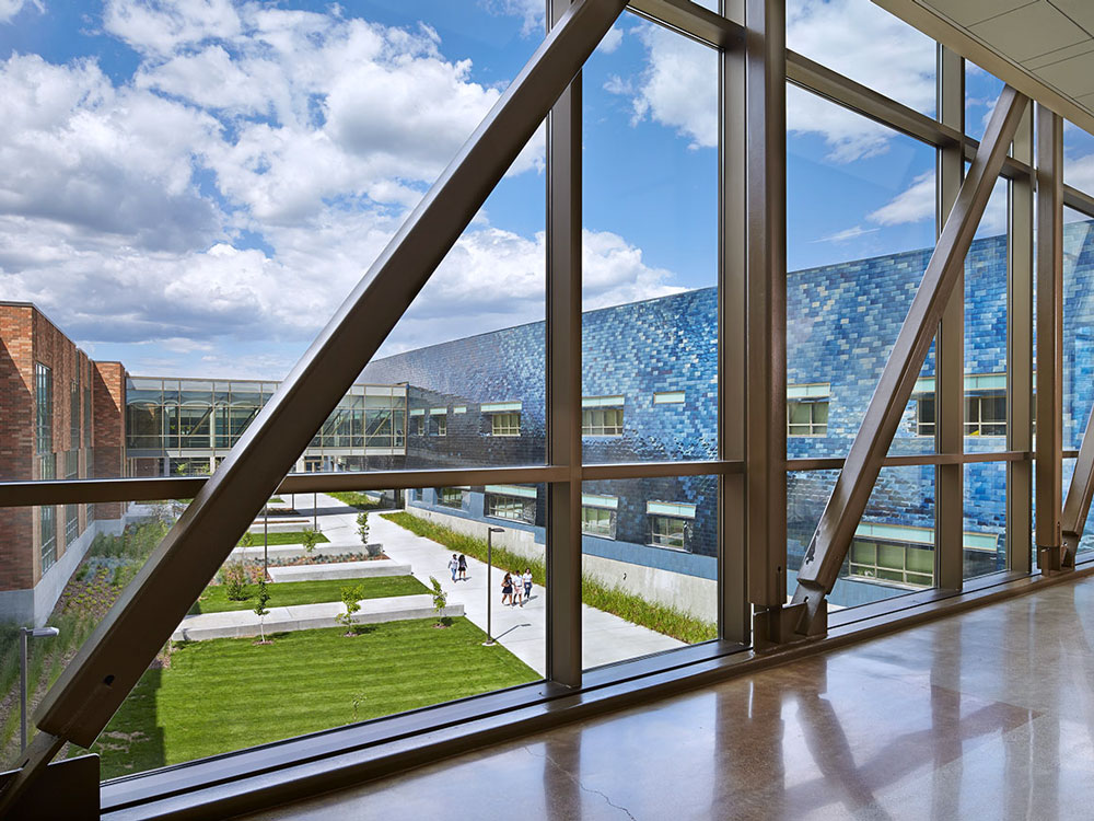 The Newly Built Modern Campus, Eisenhower High School (Photo Courtesy of Berger 2026)