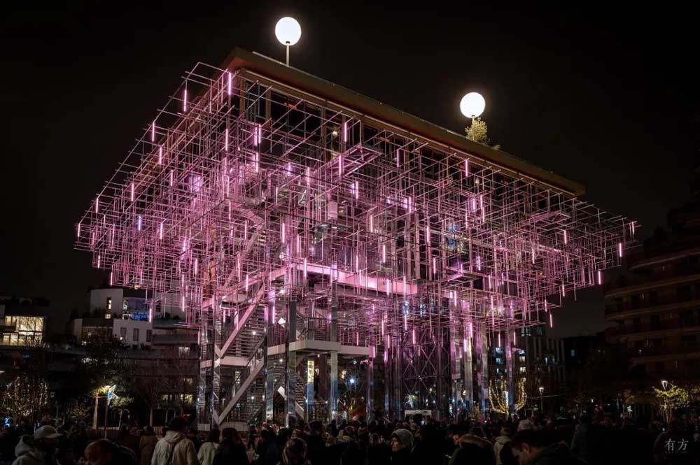 Monsieur Claude Looks Like a Shimmering Chandelier in the Evening (Photo Courtesy of POSITION 2021-2026)