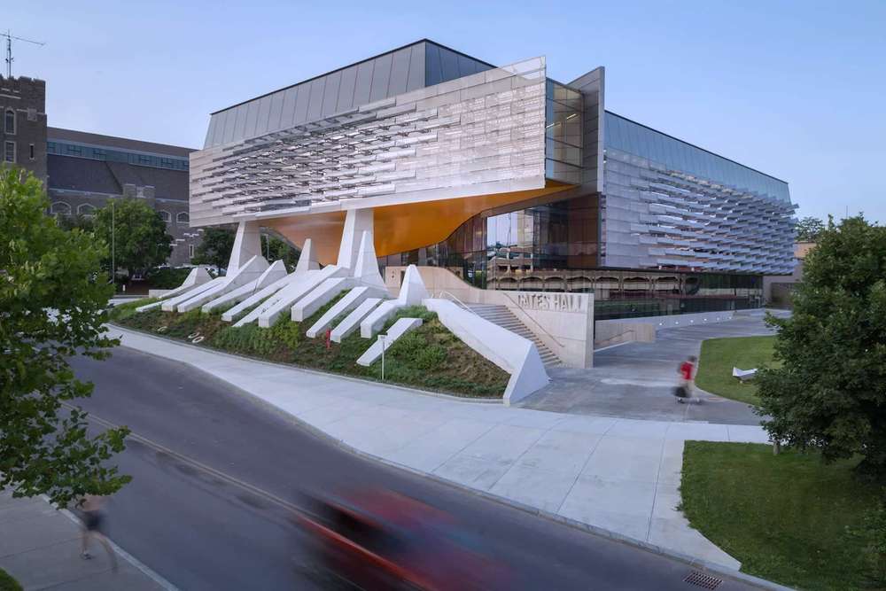 The Academic Building at Cornell University Named after Bill & Melinda Gates Hall (Photo Courtesy of A. Zahner Company 2026)