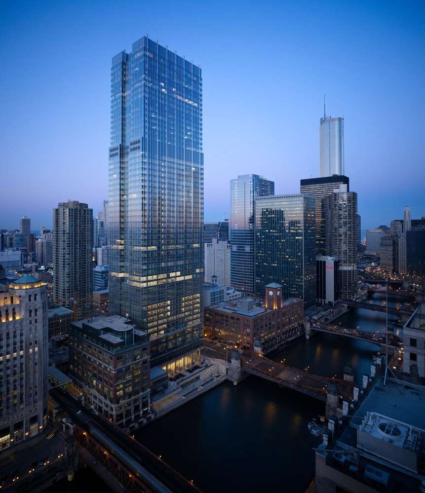 The Design of 300 North LaSalle (Photo Courtesy of Clark Construction 2026)