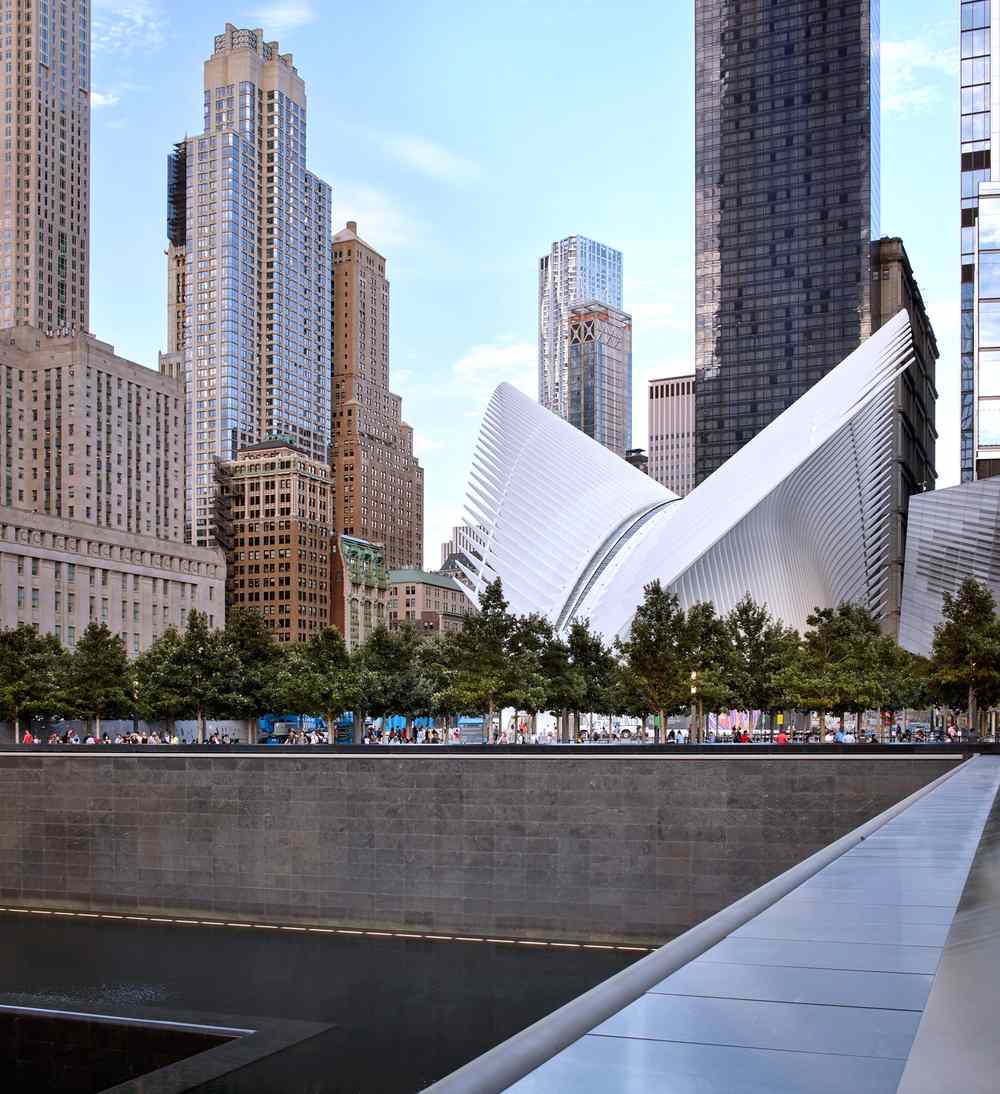 The Oculus Adjacent to the 9/11 Memorial & Museum (Photo Courtesy of duo Hufton + Crow & Dezeen 2016)