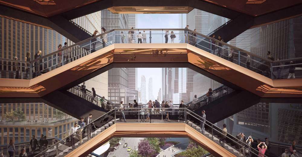 Copper-Colored Duplex Stainless Steel 2205 Applied in the Facade of the Vessel (Photo Courtesy of Heatherwick.com)