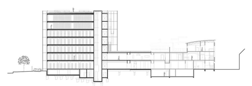 The Drawing of the Archives Départementales du Nord (Photo Courtesy of ArchDaily)