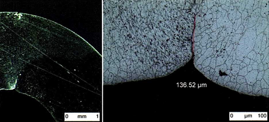 Misalignment of Cold Drawn Pipe Detected by UT